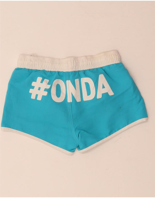 Pantaloncini da bagno con grafica BENETTON per ragazzi 8-9 anni Blu Colourblock