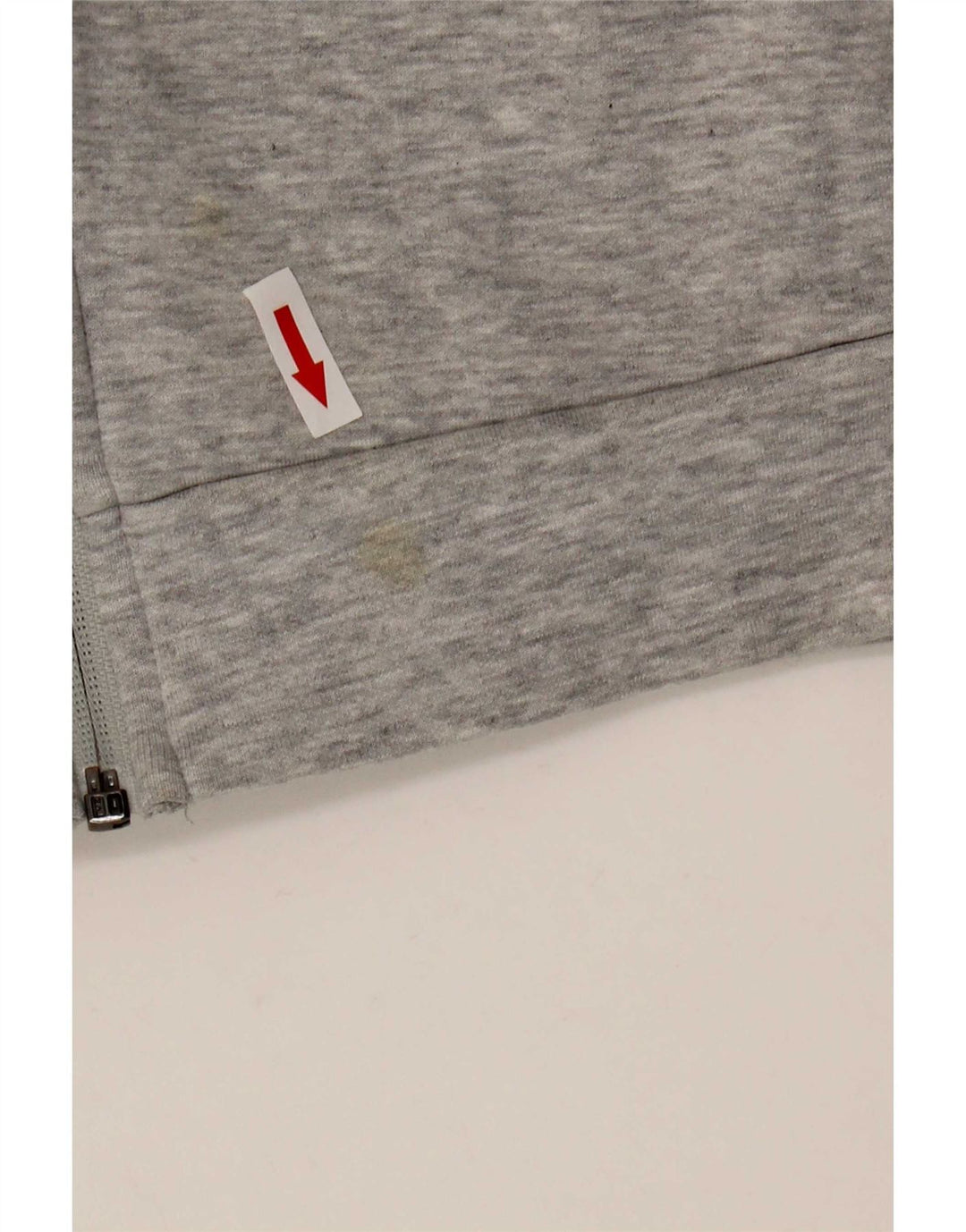 Felpa con cappuccio e zip da uomo Puma XL in cotone grigio