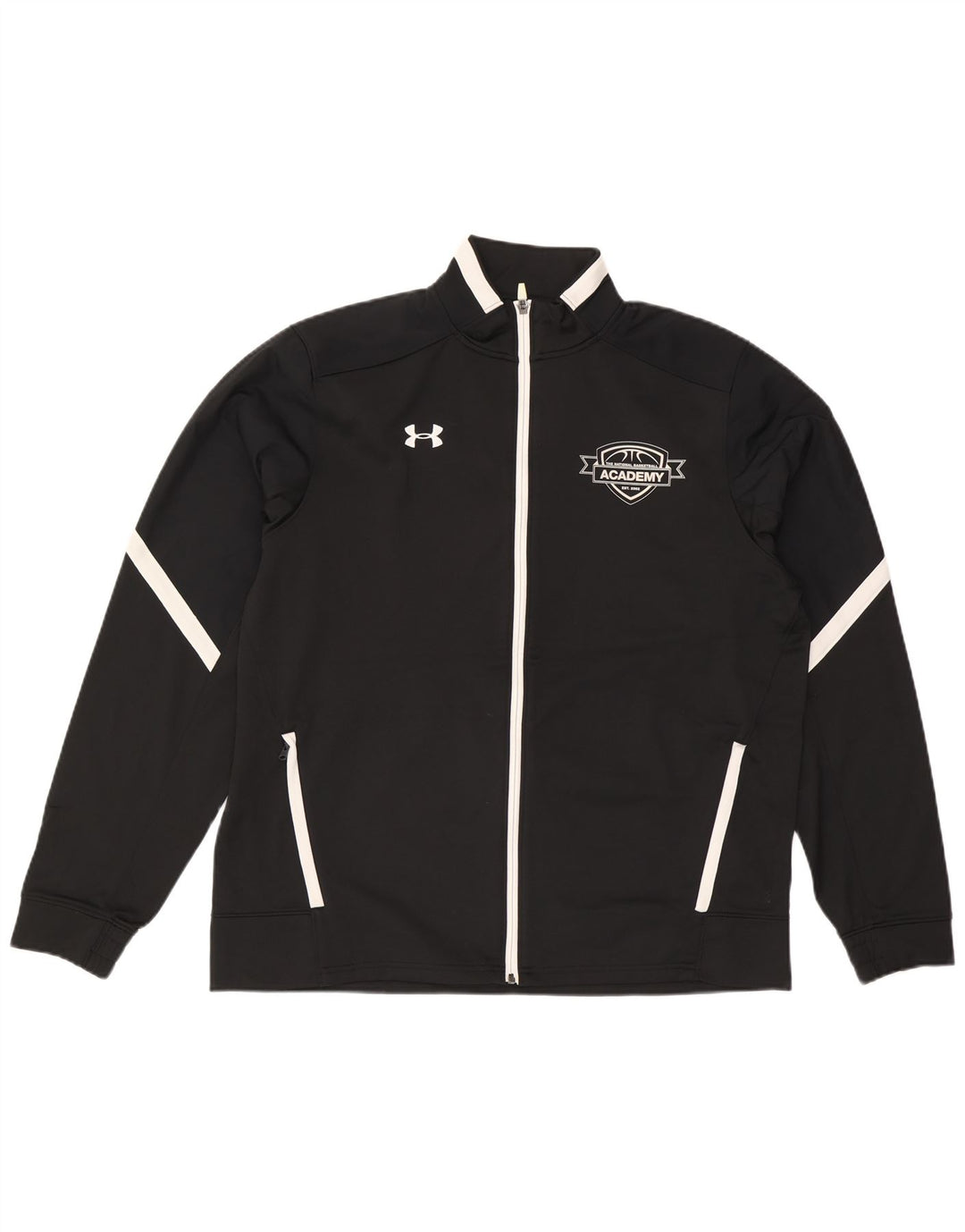 Giacca da tuta da uomo Under Armour XL Poliestere color block nero