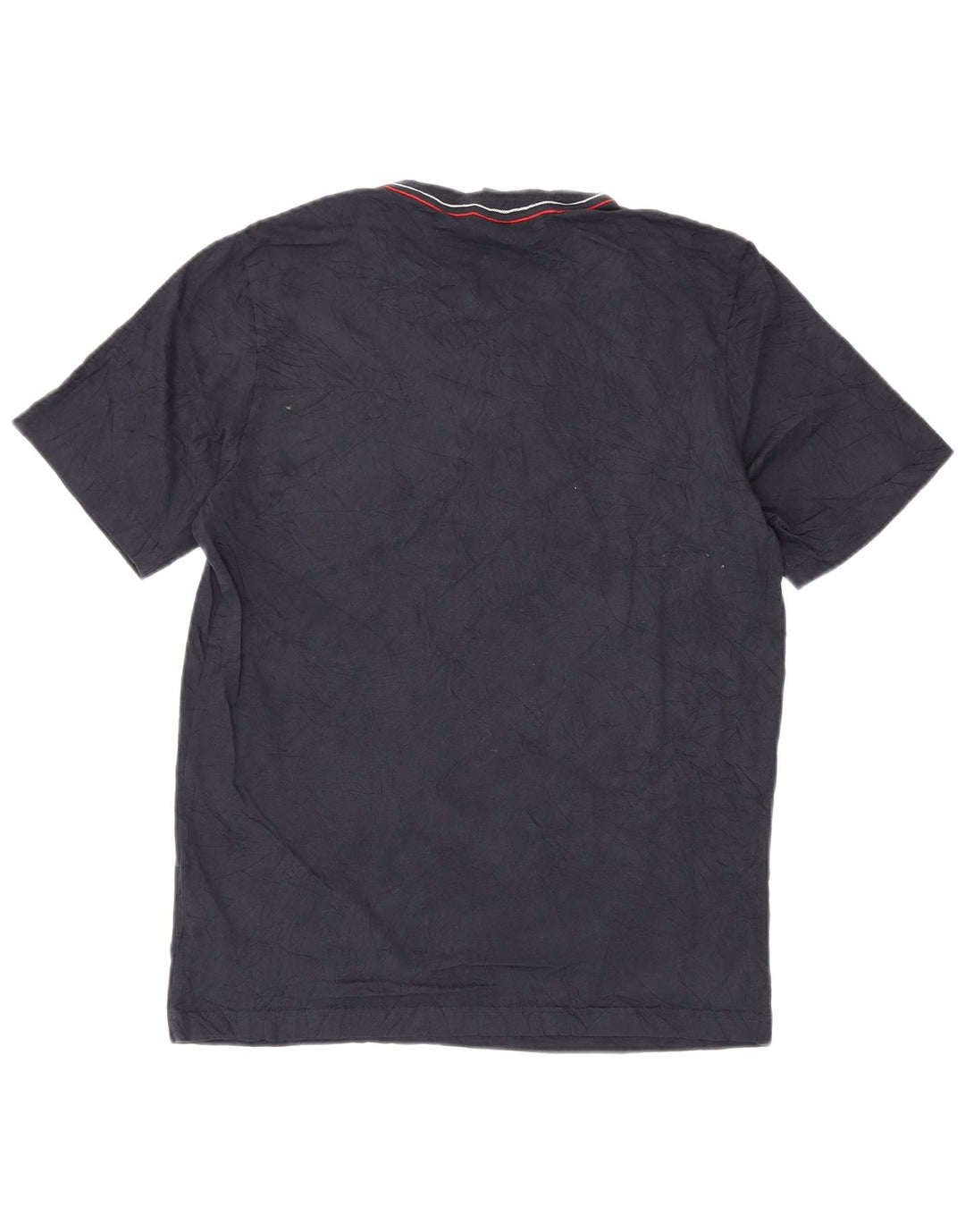 T-shirt grafica da uomo Adidas Top in cotone blu navy medio