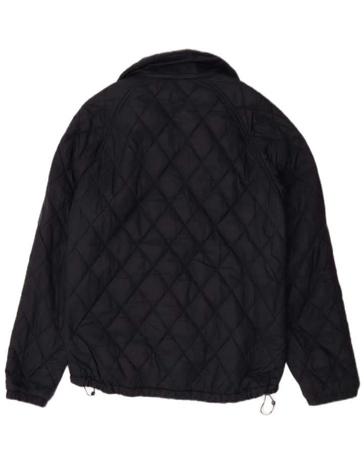 Giacca trapuntata da uomo Jack Wills UK 38 nylon blu navy medio