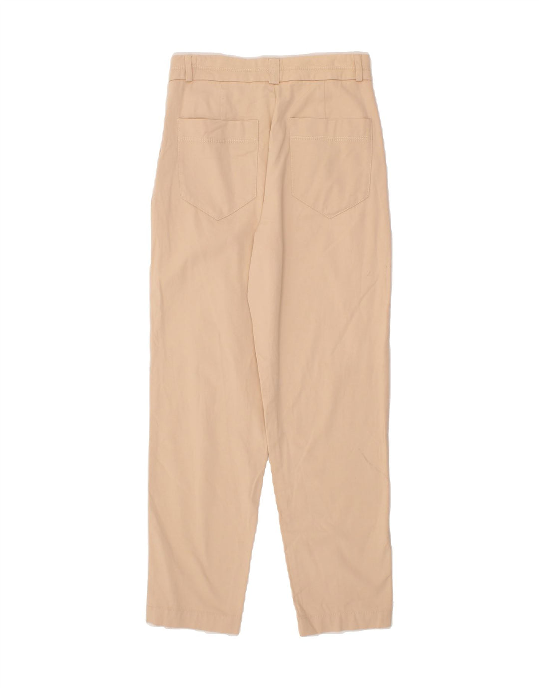MASSIMO DUTTI Womens Pegged Chino Trousers EU 38 Small W28 L28 Beige Vintage Massimo Dutti and Second-Hand Massimo Dutti from Messina Hembry 