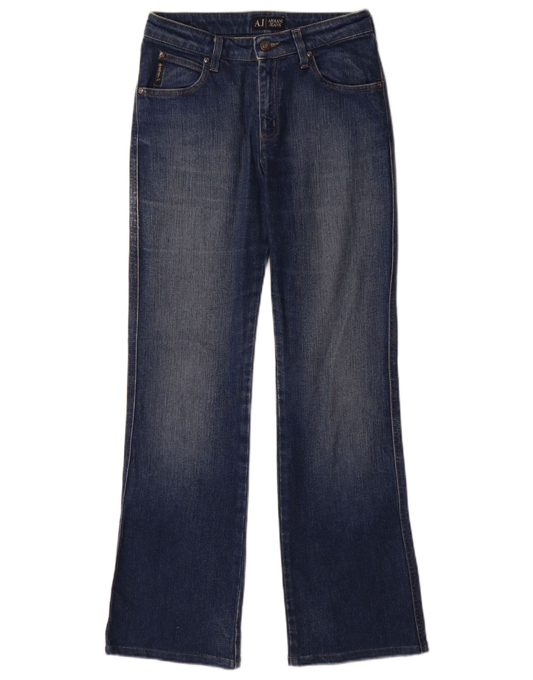 Jeans Bootcut da donna Armani W27 L29 cotone blu