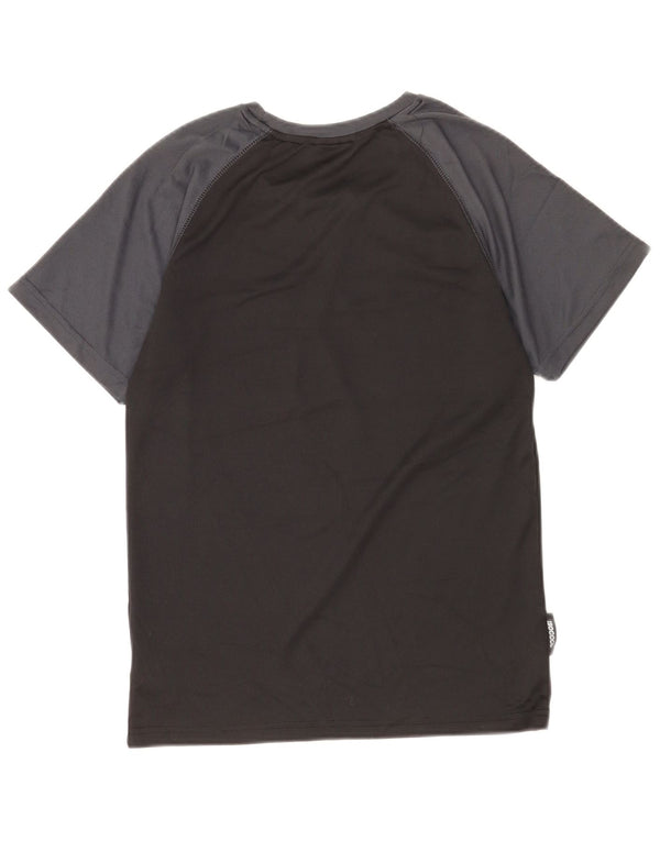T-shirt IsoCool da uomo Mountain Warehouse Top Small Black Colourblock