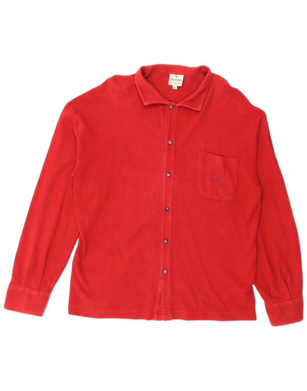 Camicia Trussardi Uomo XL Cotone Rosso