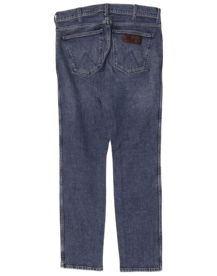 Jeans Wrangler Larston Slim da uomo W31 L32 in cotone blu