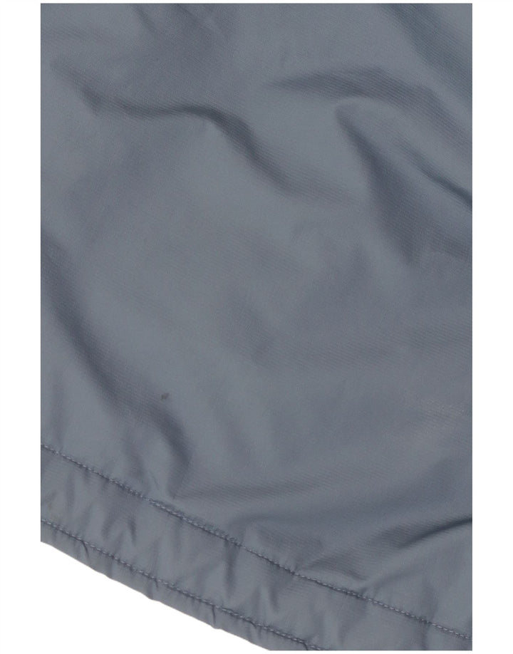 Giacca anorak da uomo con cappuccio Ellesse UK 38 Poliestere color block grigio medio