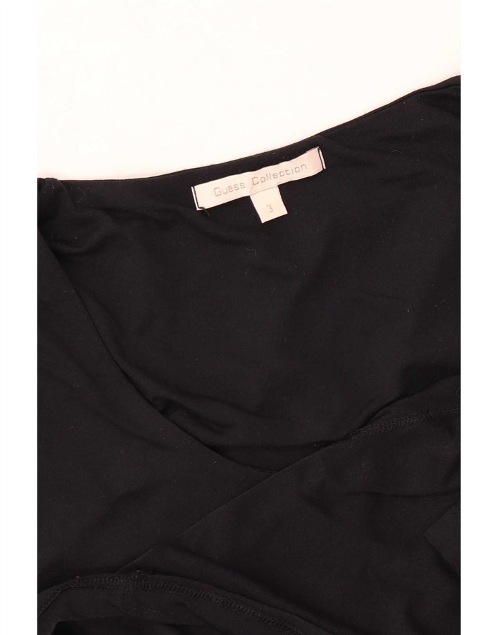 Maglia Guess Donna Manica 3/4 Taglia 3 XS Nera