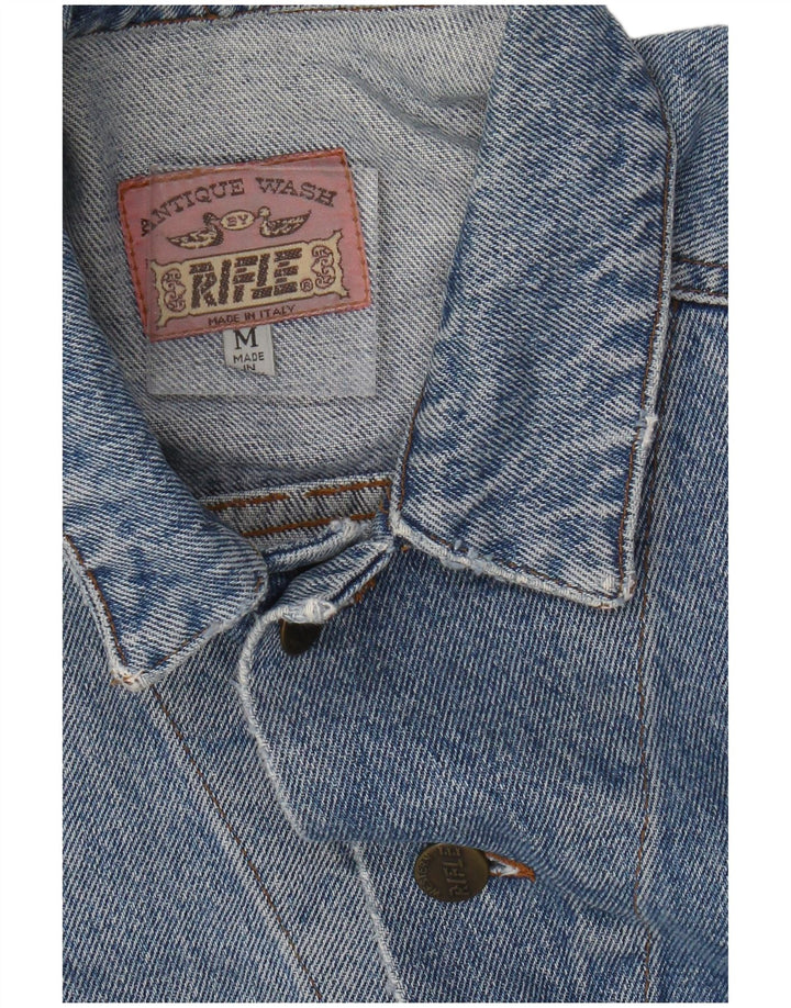 Giacca di jeans da uomo Rifle UK 38 Blu medio