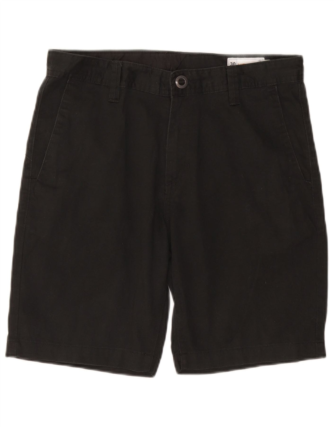 Pantaloncini chino da uomo Volcom W30 cotone blu navy medio