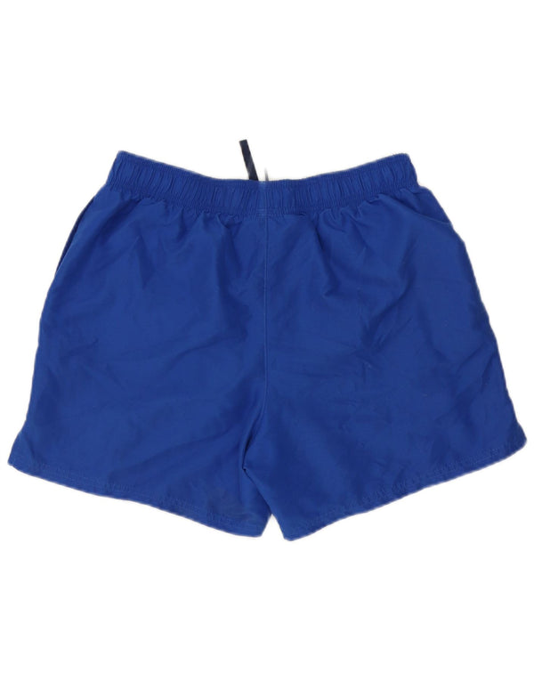 Pantaloncini sportivi Nike da uomo in poliestere blu medio