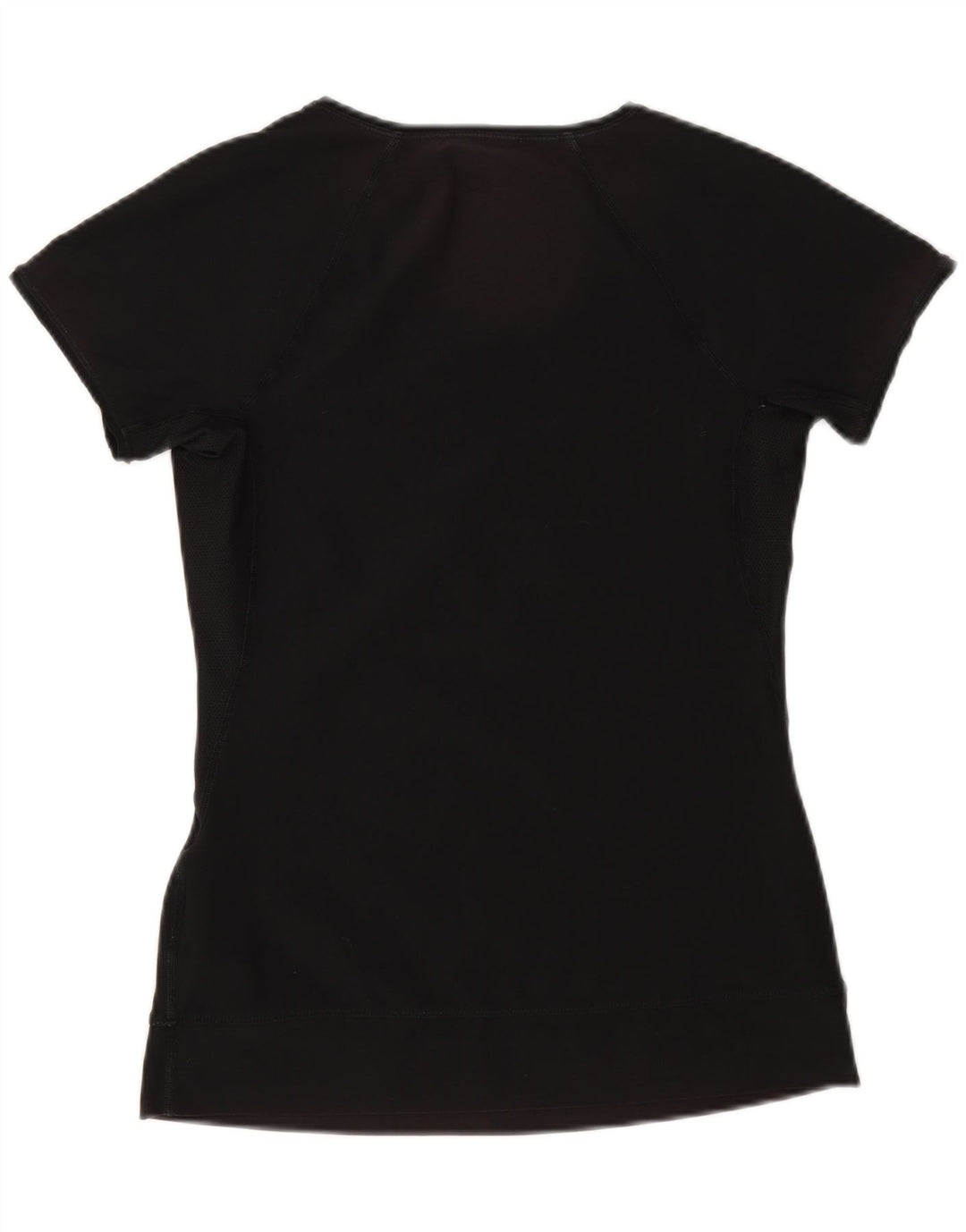 T-shirt Nike Dri Fit da donna Top UK 12/14 poliestere nero medio