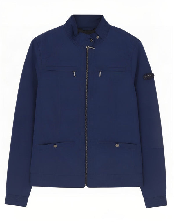 Giacca Geox da donna Respira Utility UK 12 media blu navy