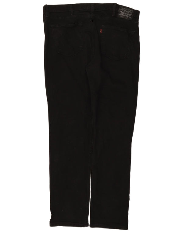Jeans Levi's Uomo 511 Slim W38 L32 Cotone Nero
