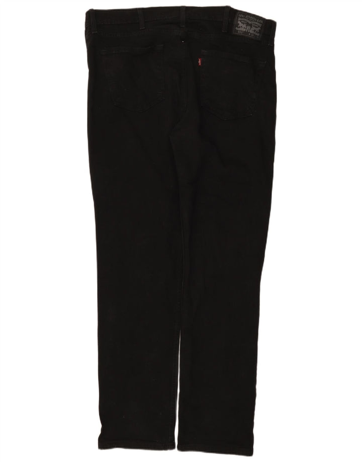 Jeans Levi's Uomo 511 Slim W38 L32 Cotone Nero