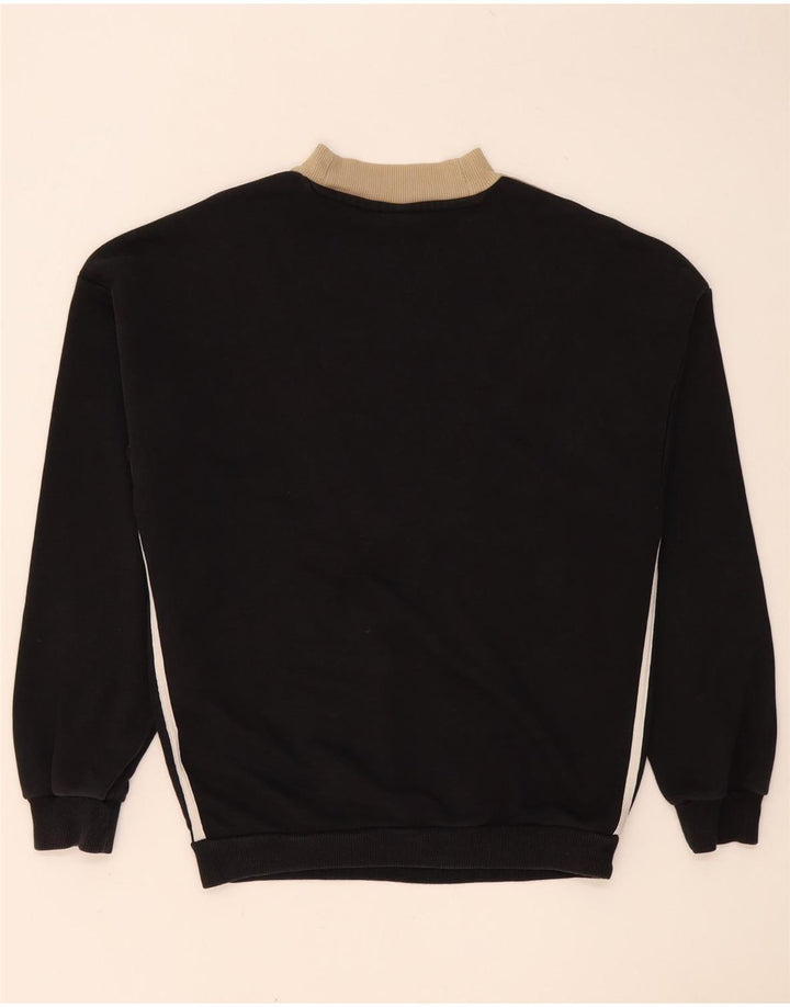 Felpa oversize da donna Adidas UK 10 Small Black Colourblock