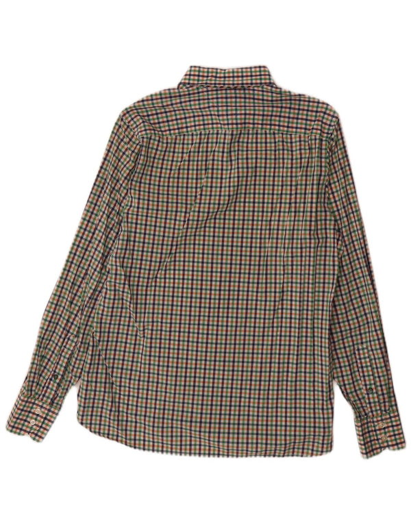 Camicia da uomo Tommy Hilfiger piccola in cotone a quadretti multicolore