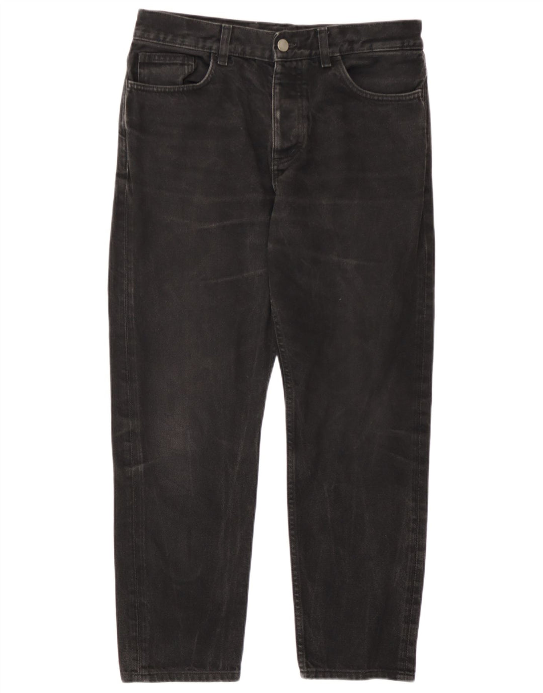 Jeans affusolati regolari a vita media Cos da donna W32 L26 cotone nero