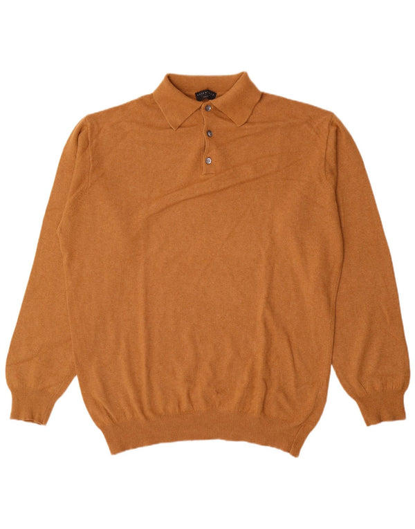 Maglione da uomo a collo alto Breuninger IT 56 2XL lana merino marrone