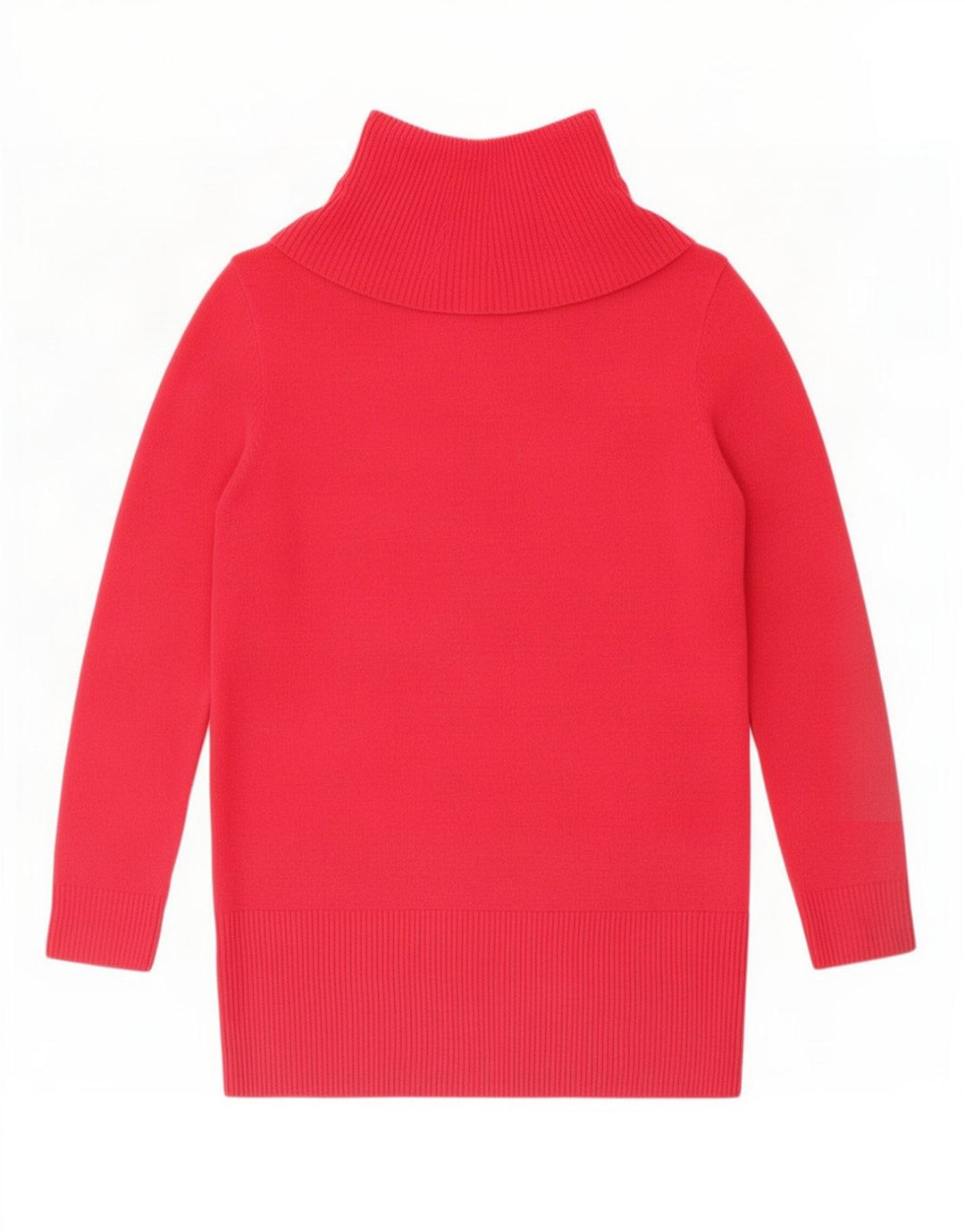 Maglione maglione a collo alto da donna Marks & Spencer UK 14 grande acrilico rosa