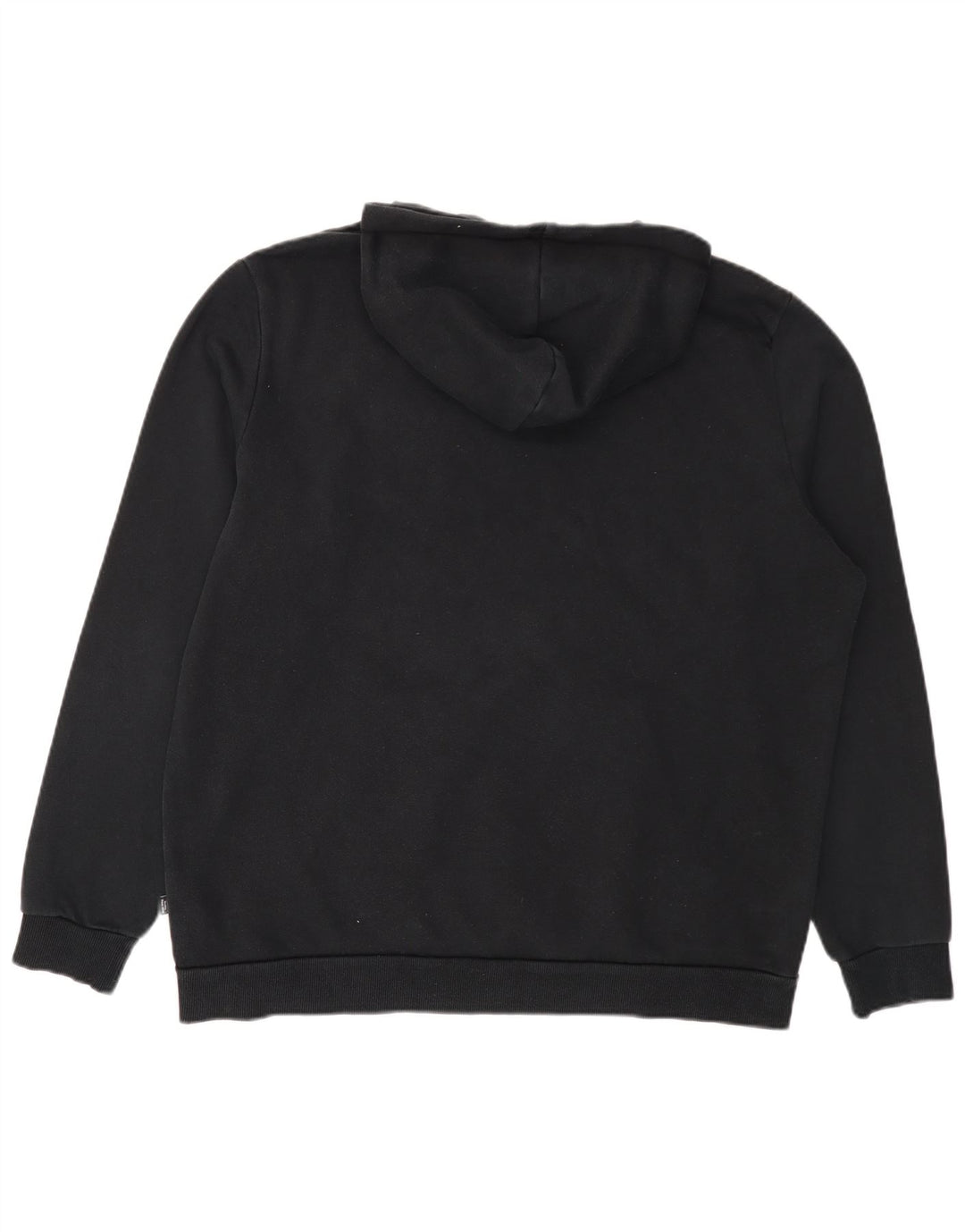 Felpa con cappuccio grafica PUMA da uomo XL in cotone nero