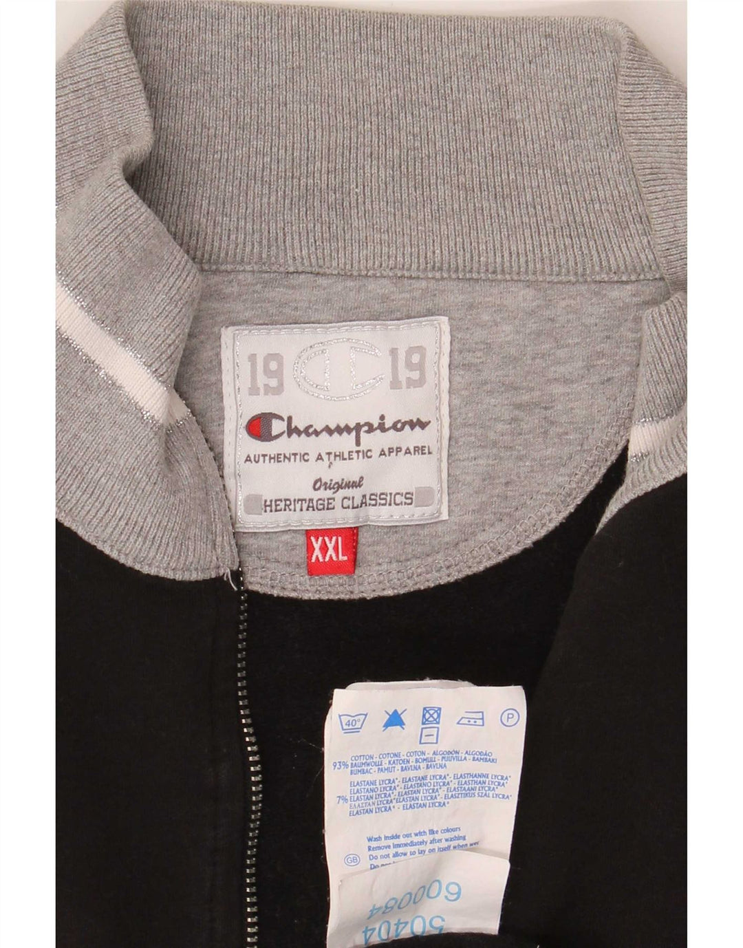 Giacca da tuta da donna Champion Heritage Classics UK 20 2XL Nera