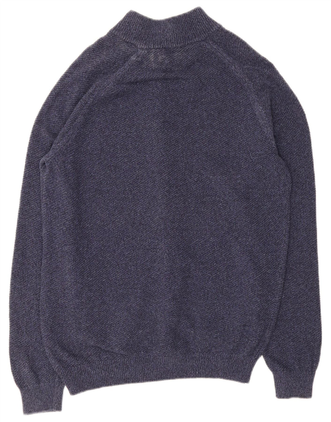 Maglione cardigan da uomo Massimo Dutti grande cotone blu navy