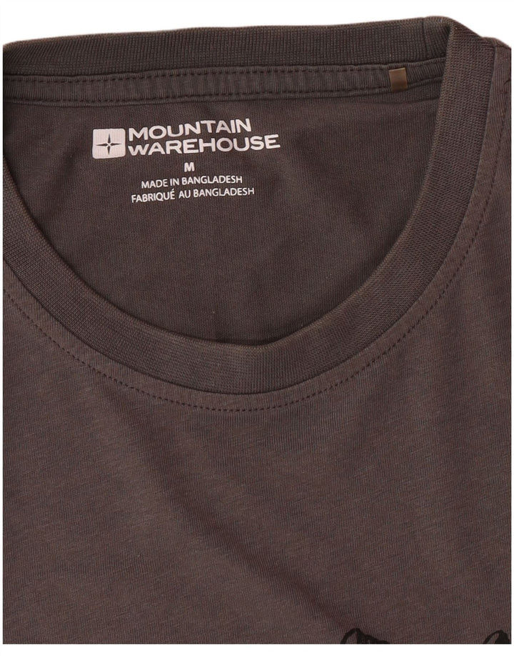 MOUNTAIN WAREHOUSE T-shirt grafica da uomo Top grigio medio