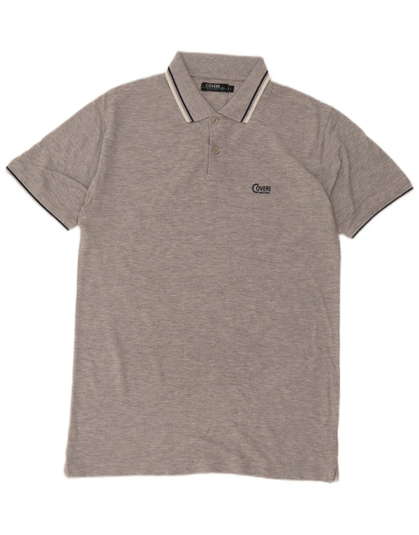 Polo Uomo Coveri Large in Cotone Grigio