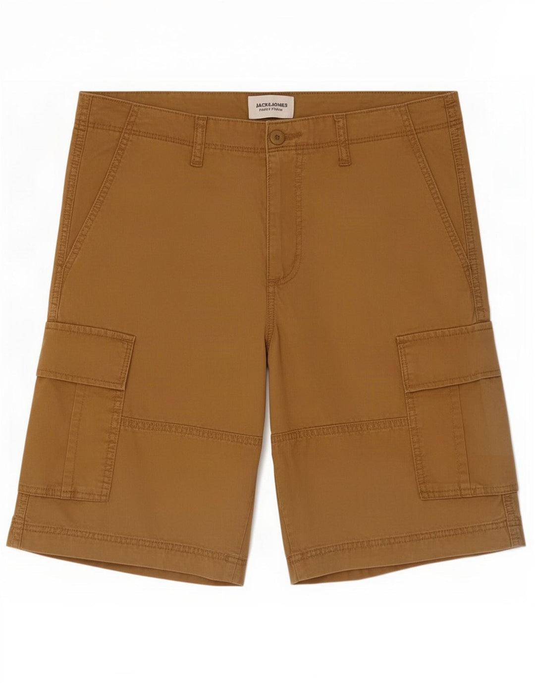 Pantaloncini cargo da uomo Jack & Jones medi W32 Beige