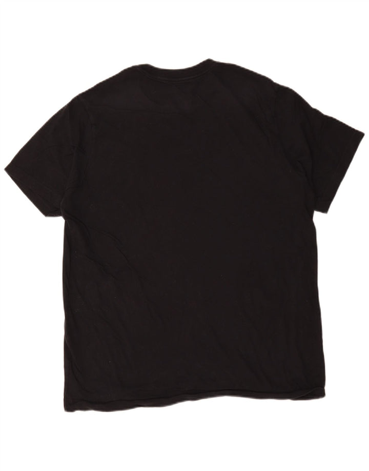 T-shirt da uomo Nike Top grande in cotone nero