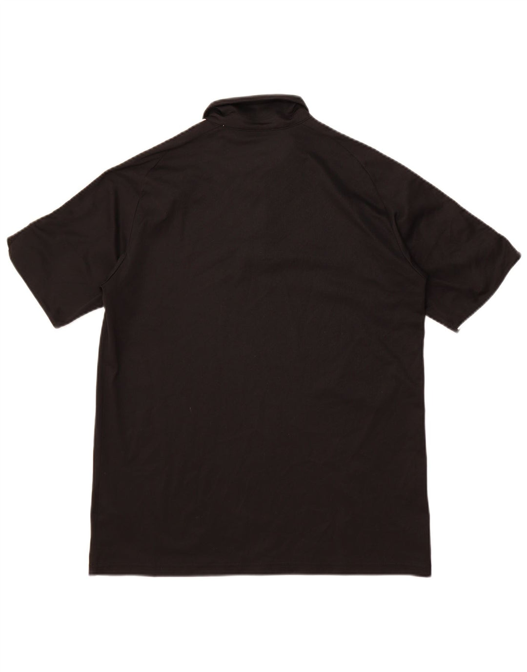 Polo ADIDAS da uomo Aeroready Regular Fit in poliestere nero medio