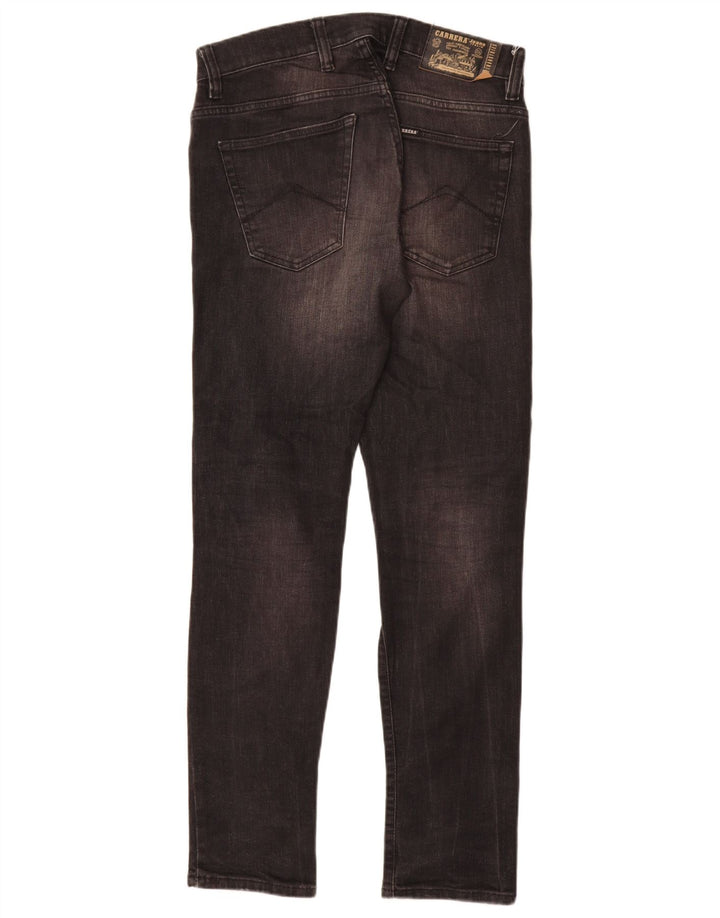 Jeans slim invecchiati da uomo Carrera W31 L32 cotone grigio