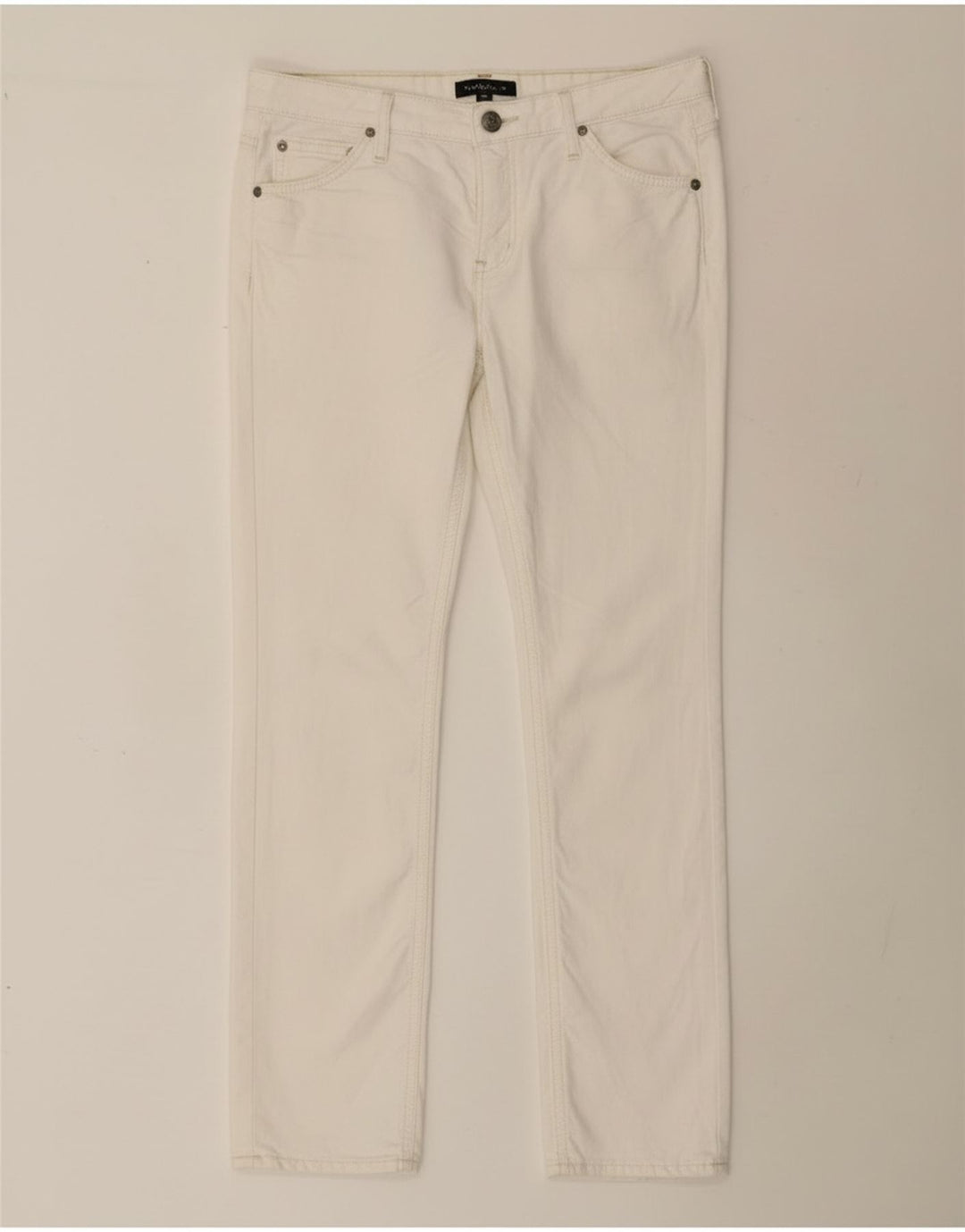 Jeans skinny Lynn da donna Lee W30 L33 cotone bianco