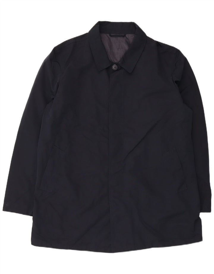 Cappotto da uomo Marks & Spencer UK 44 2XL Poliestere blu navy