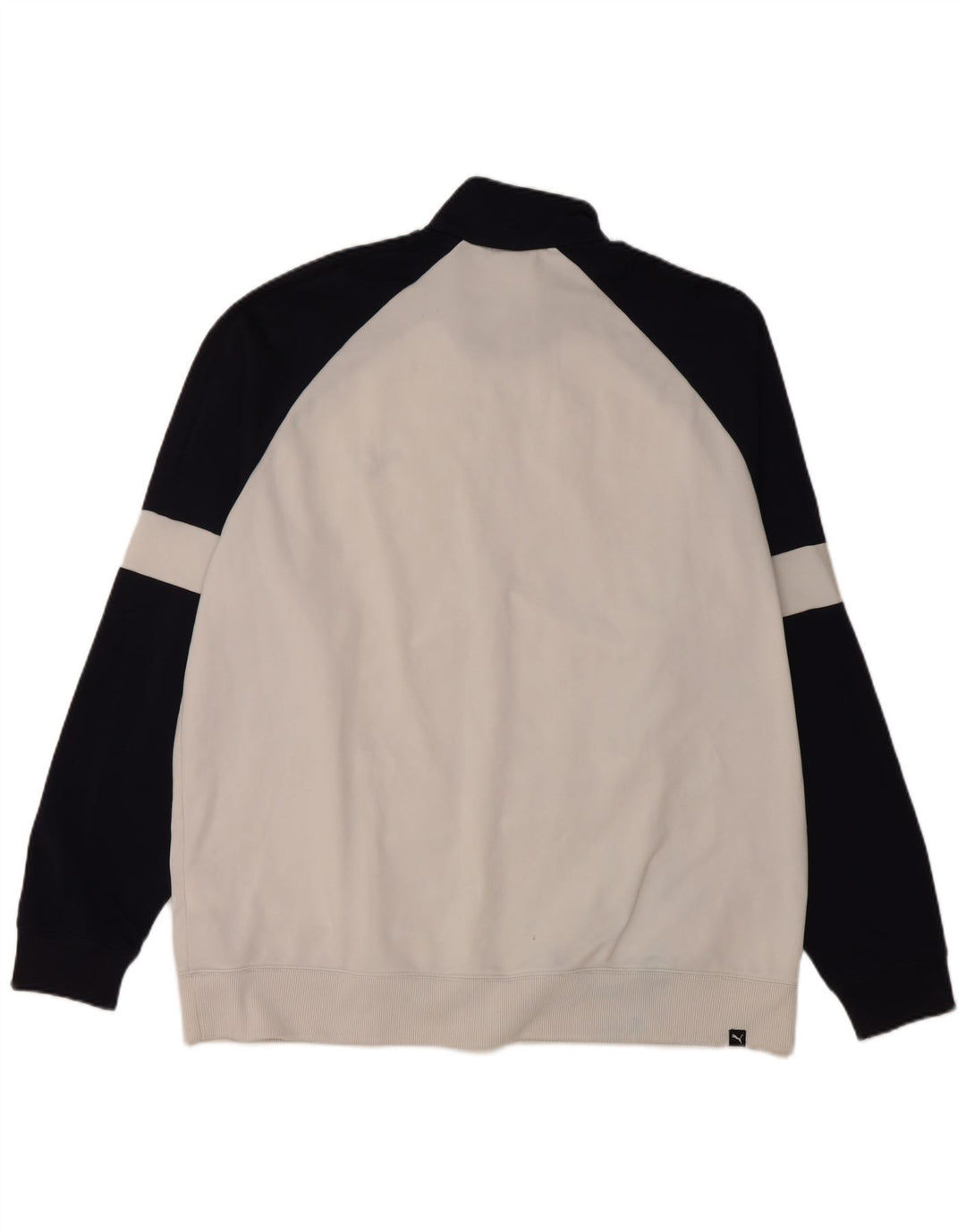 Giacca da tuta da uomo PUMA 2XL Poliestere color block blu navy