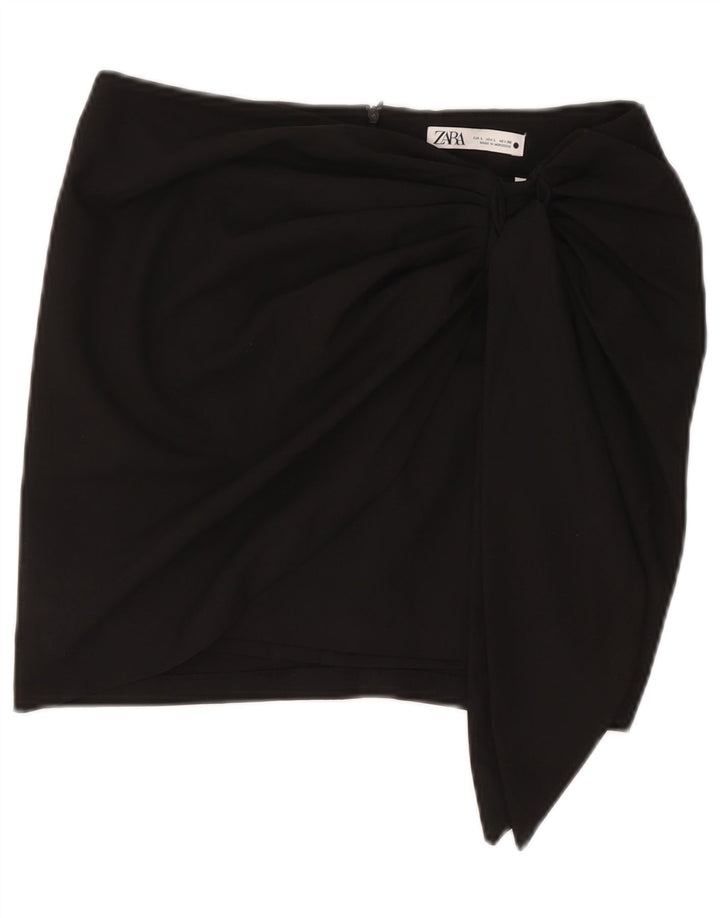 Minigonna Zara da donna grande W30 nera