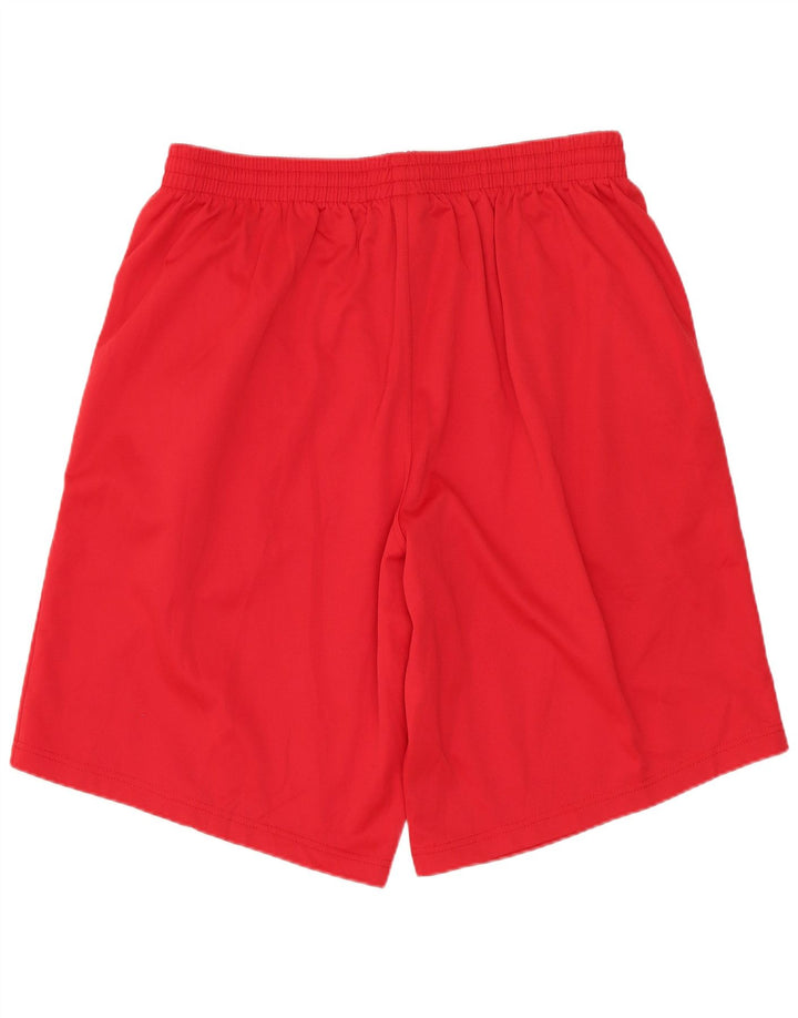 Pantaloncini sportivi ASICS da uomo, colore rosso medio, in poliestere