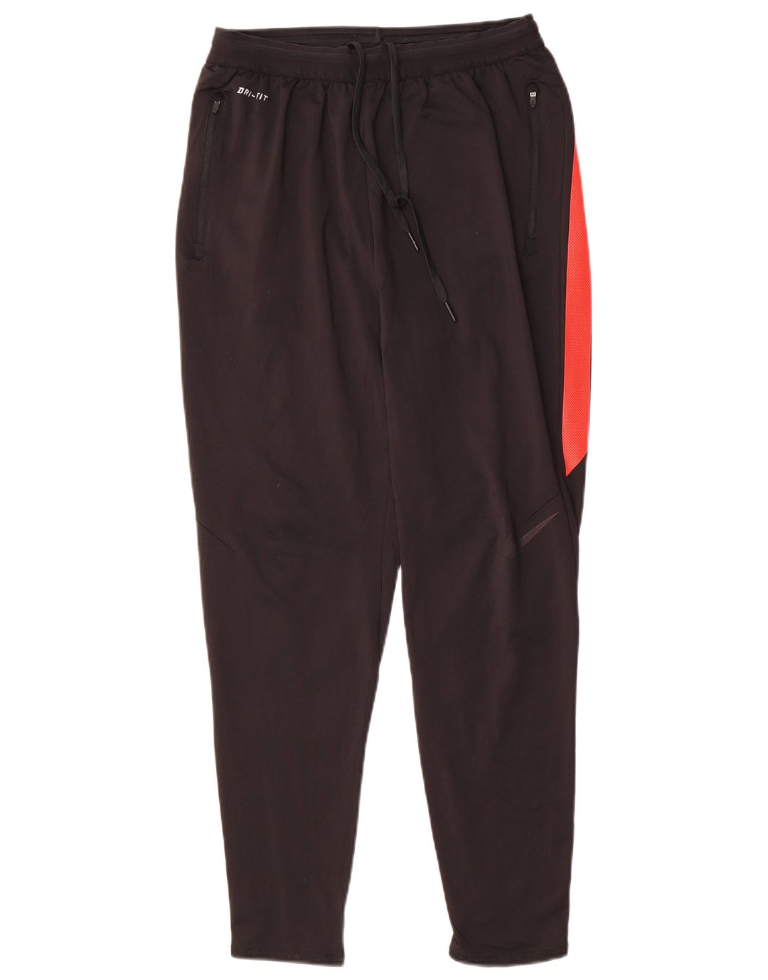Pantaloni da tuta da uomo NIKE Dri Fit in poliestere color block medio nero