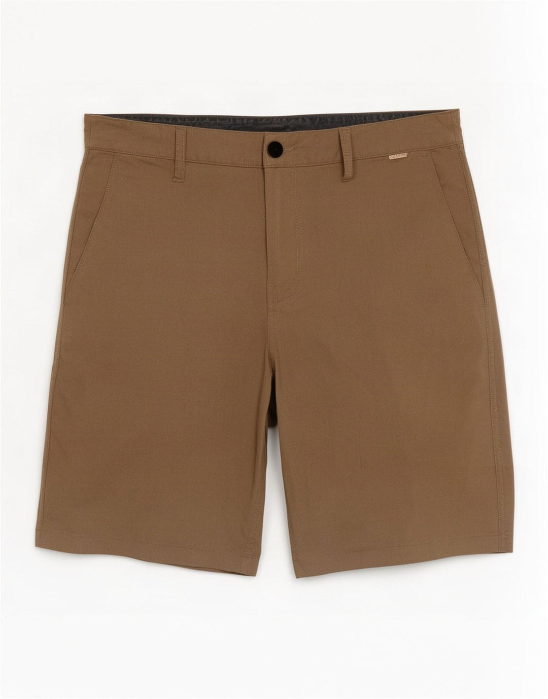 Pantaloncini chino da uomo Hurley W30 poliestere beige medio