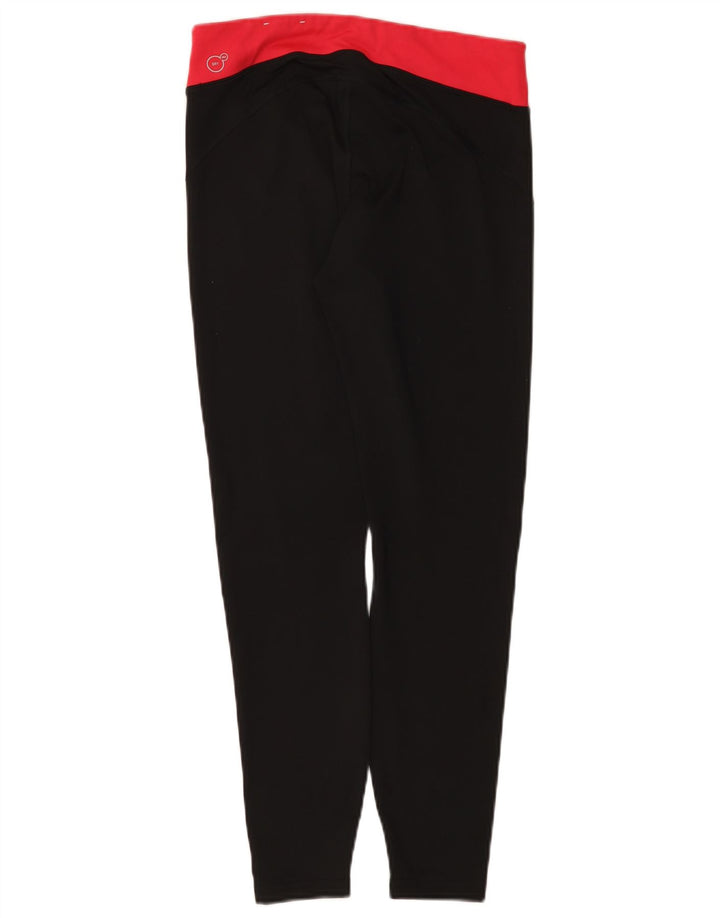 Leggings Puma da donna UK 14 Large Nero Colourblock Poliestere