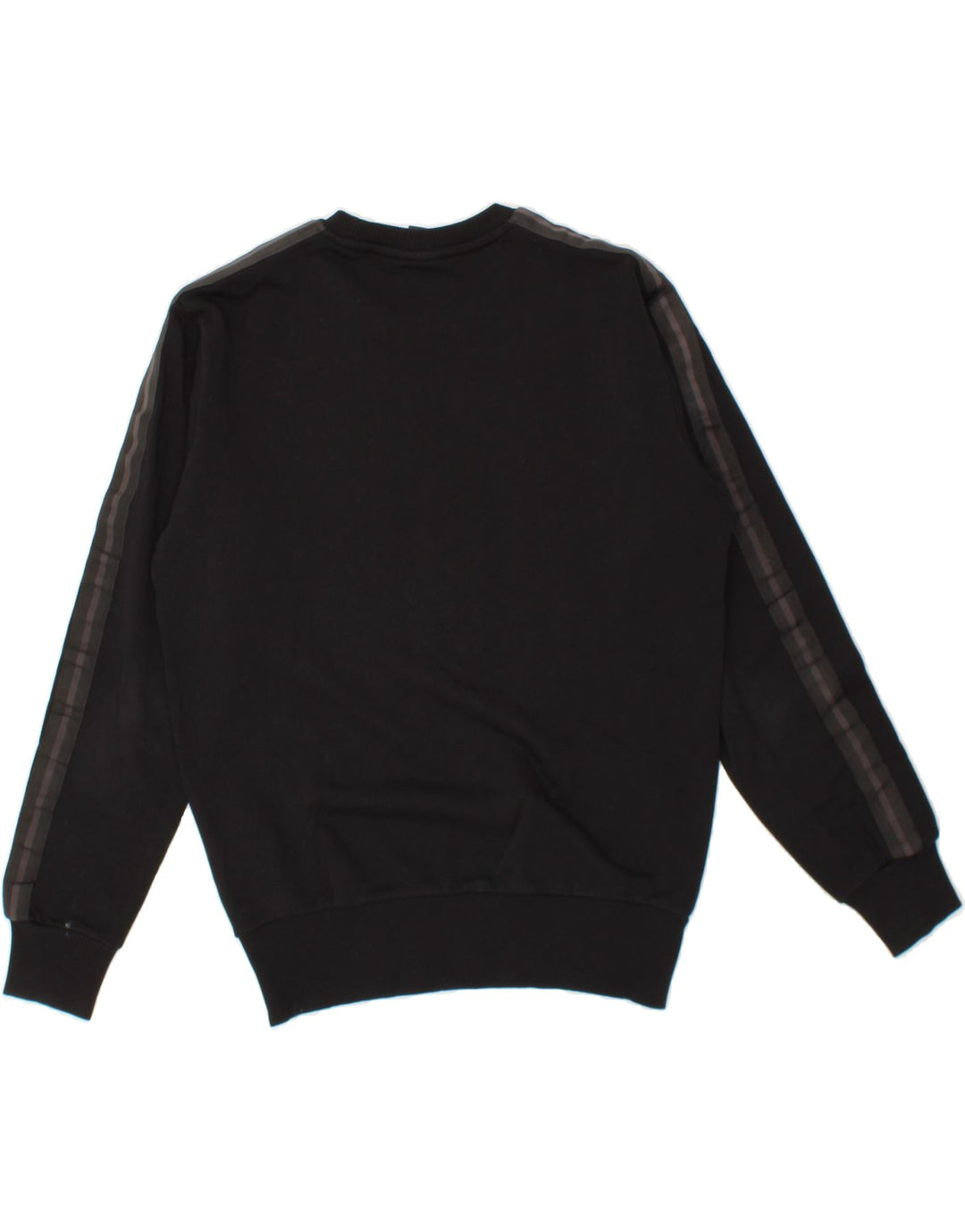 VINTAGE Womens Graphic Sweatshirt Jumper UK 10 Small Black Cotton Vintage Vintage and Second-Hand Vintage from Messina Hembry 