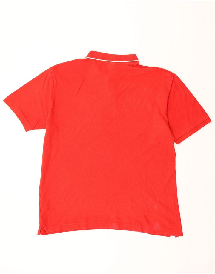 Polo da uomo FILA XL in cotone rosso