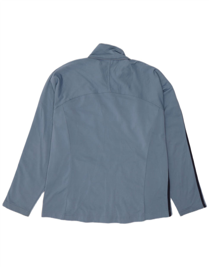 Giacca da ginnastica ASICS da uomo, taglia grande, blu