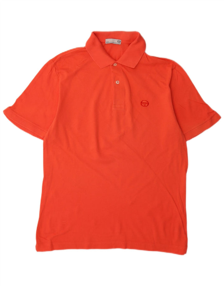SERGIO TACCHINI Polo Uomo IT 48 Cotone Arancio Medio