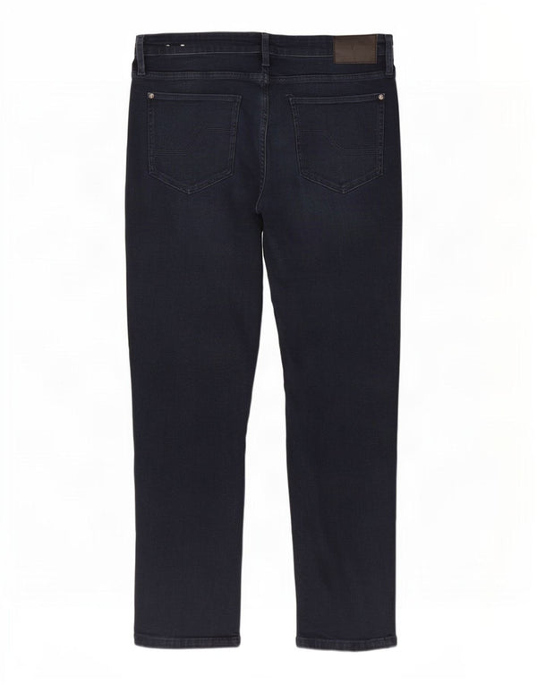 Fat Face Mens Slim Jeans W34 L29 Navy Blue Cotton