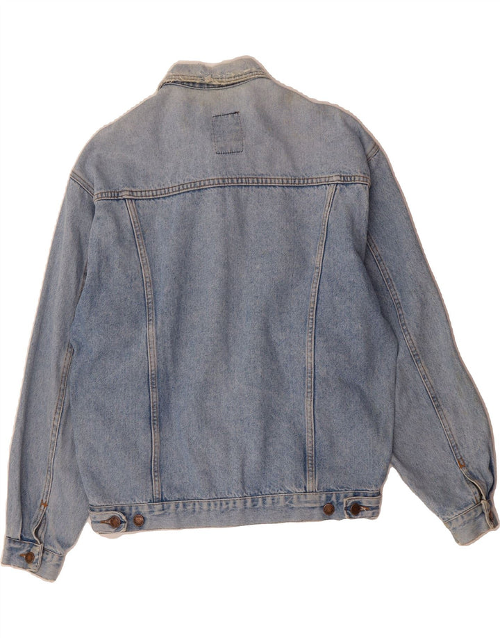 CASUCCI Mens Denim Jacket UK 40 Large Blue Vintage Casucci and Second-Hand Casucci from Messina Hembry 