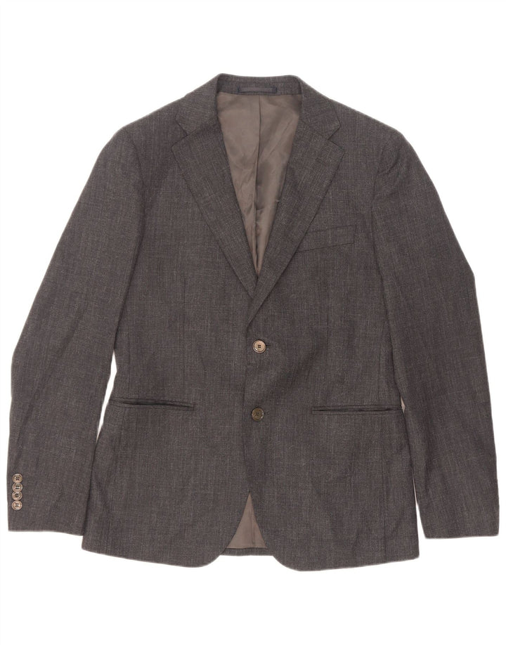 Giacca blazer da uomo a 2 bottoni Coveri IT 48 Poliestere grigio medio