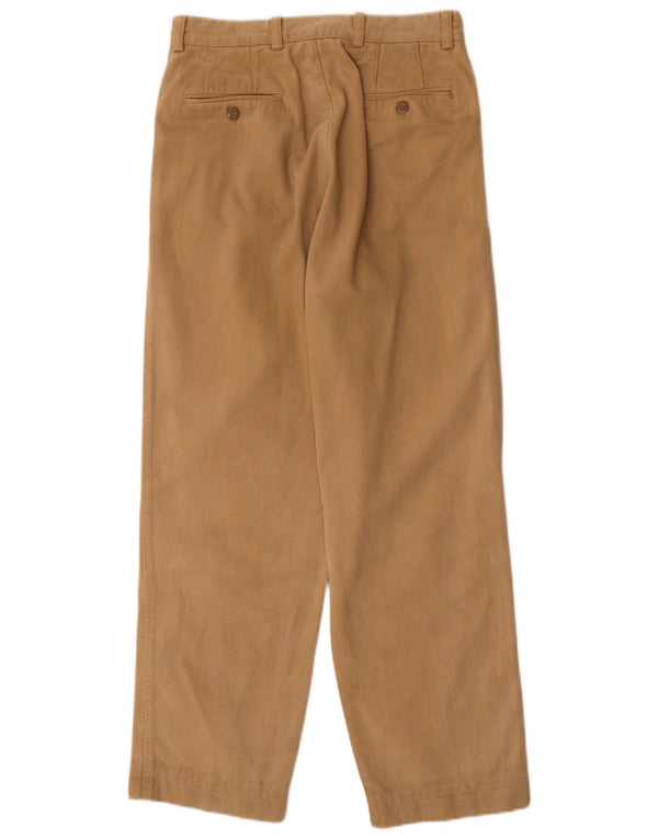 Pantaloni casual da uomo ARMANI IT 46 Small W28 L29 Cotone beige