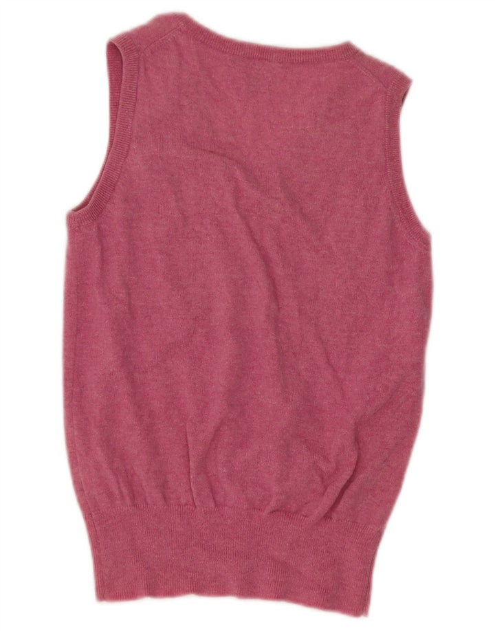 Canotta da donna Gant UK 8 Small Lana d'agnello rosa